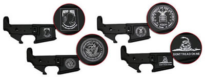 DPMS Commemorative Engraved Lowers
