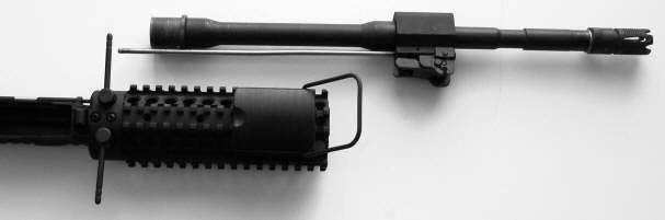 Quick Change AR15 Barrel System